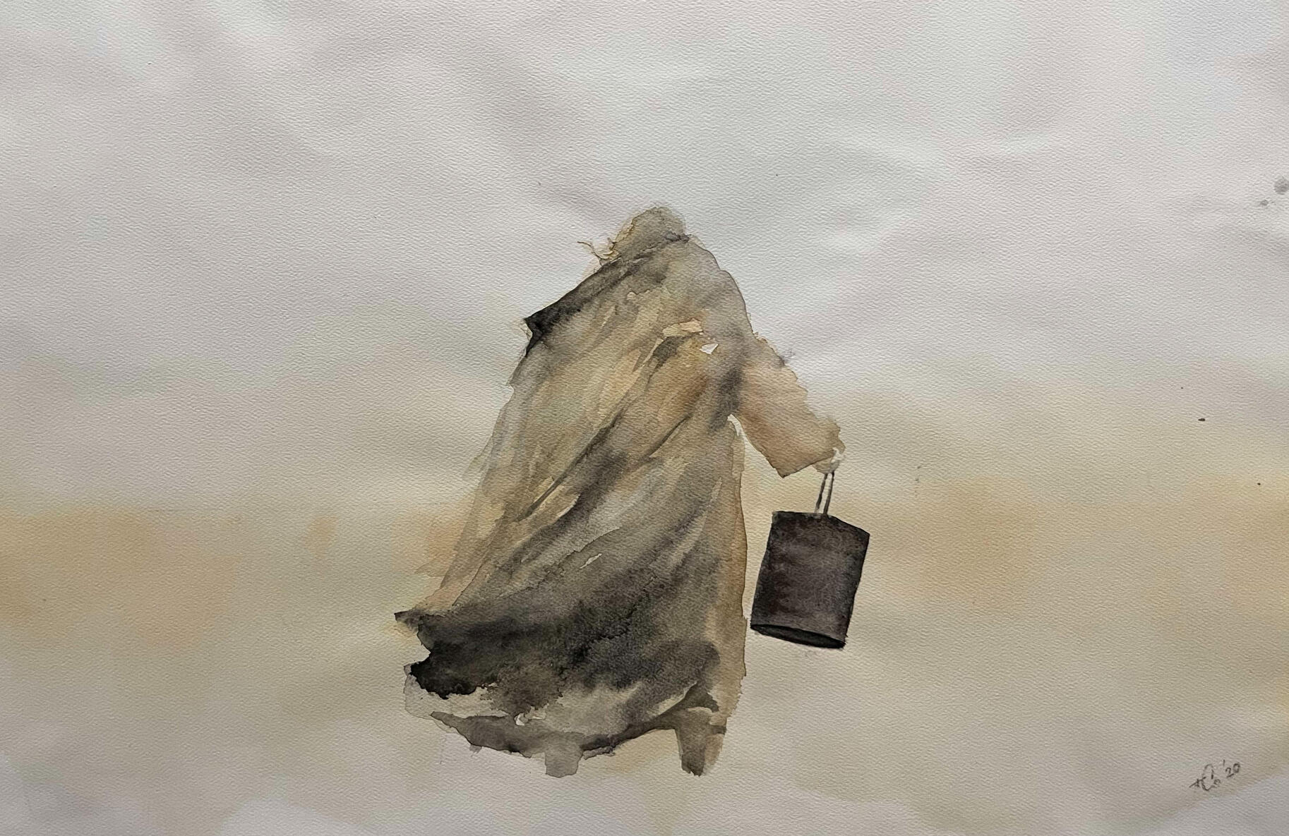Inspired by image from "Turin Horse" by Bela Tarr